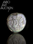 Monnaie Romaine Bronze - République romaine - A. Caecilius As Rome 169-158 BC. Tête laurée de Janus ; au-dessus I. Rev : ROMA Proue à droite, devant I...