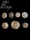 Monnaie Grecque Argent - Lot de sept copies de monnaies. Ensemble d'imitations XIXe siècle de monnaies grecques, dont un double Nomos de Lucanie, cinq...