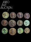 Monnaie Romaine Bronze - Empire - Trajan Lot de douze monnaies Rome 98-117. Deux Sesterces, dont un représentant la Fortune au revers, et dix As de Tr...
