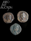 Monnaie Romaine Bronze - Empire - Otacilia Severa Lot de trois Sesterces Rome 244-249. Revers PIETAS, CONCORDIA, PVDICITIA. B+ à TB

Roman Bronze Co...