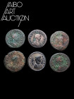 Monnaie Romaine Billon - Empire - Aurélien - Probus Lot de six Aurelianus 276-282. Cinq aurelianus de Probus, aux revers PROVIDENT, SECVRIT, CONCORDIA...