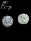 Monnaie Romaine Bronze - Empire - Constance II Lot de deux Maiorinas 354. Revers FEL TEMP REPARATIO RIC 121 B à TB+

Roman Bronze Coin - Empire - Co...