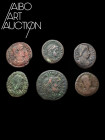 Monnaie Romaine Bronze - Empire - Dynastie des Constantiniens Lot de six monnaies 293-354. Revers FEL TEMP REPARATIO RIC 121 B à TB+

Roman Bronze C...