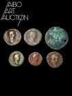 Monnaie Romaine Bronze - Empire romain/Empire byzantin - Lot de six monnaies IIe-VIe siècle. Un Sesterce, un Dupondius et un As d'Hadrien ; un Sesterc...