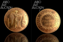 Monnaie moderne française Or - France - Pièce de 100 Francs Or Paris 1902. Rare. Génie. TB à SUP Poids total 32,25 g.

Modern French Gold Coinage - Fr...