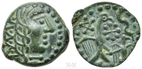 WESTERN EUROPE. Northwest Gaul. Carnutes. Ae (Circa 100-50 BC)