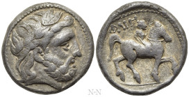 EASTERN EUROPE. Imitations of Philip II of Macedon (2nd-1st centuries BC). Tetradrachm