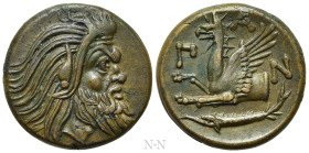 CIMMERIAN BOSPOROS. Pantikapaion. Ae (Circa 310-304/3 BC)