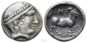 THRACE. Ainos. Diobol (Circa 427/6-425/4 BC. Contemporary imitation