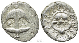 THRACE. Apollonia Pontika. Drachm (Late 5th-4th centuries BC)