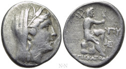 THRACE. Byzantion. Tetradrachm (Circa 240-220 BC). Ekatodoros, magistrate