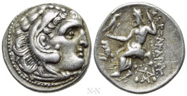 KINGS OF THRACE (Macedonian). Lysimachos (305-281 BC). Drachm. Kolophon. In the name of Alexander III of Macedon