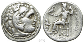 KINGS OF THRACE (Macedonian). Lysimachos (305-281 BC). Drachm. Kolophon