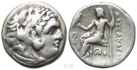 KINGS OF MACEDON. Alexander III 'the Great' (336-323 BC). Drachm. Lampsakos