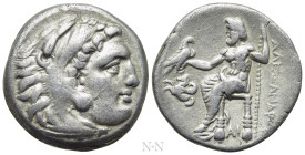 KINGS OF MACEDON. Alexander III 'the Great' (336-323 BC). Drachm. Lampsakos