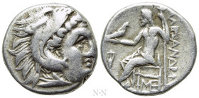 KINGS OF MACEDON. Alexander III 'the Great' (336-323 BC). Drachm. Lampsakos