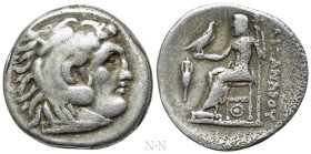 KINGS OF MACEDON. Alexander III 'the Great' (336-323 BC). Drachm. Lampsakos