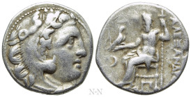 KINGS OF MACEDON. Alexander III 'the Great' (336-323 BC). Drachm. Kolophon
