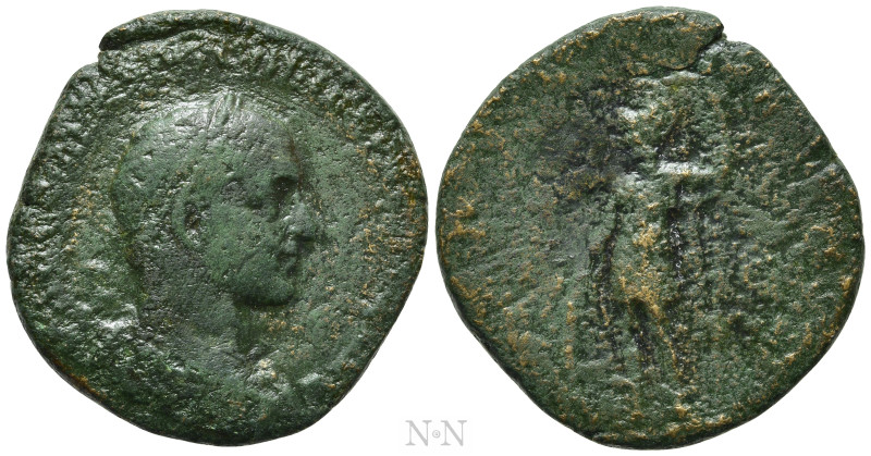 GORDIAN I or II AFRICANUS (238). Sestertius. Rome.

Obv: IMP CAES M ANT GORDIA...
