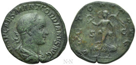 GORDIAN III (238-244). Sestertius. Rome