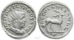 PHILIP I 'THE ARAB' (244-249). Antoninianus. Rome. Saecular Games issue