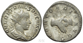 HERENNIUS ETRUSCUS (Caesar, 249-251). Antoninianus. Rome