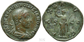 VOLUSIAN (251-253). Sestertius. Rome
