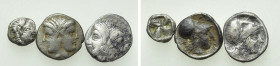 3 Greek Fractions; Lampsacos etc
