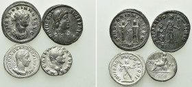 4 Roman Coins