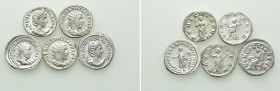 5 Antoniniani in Attractive Quality