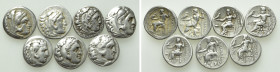 7 Drachms of Alexander the Great etc