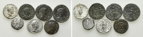 7 Roman Coins; Numerianus etc