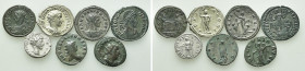 7 Roman Coins