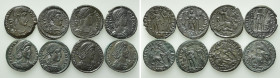 8 Maiorinae of Constantius II etc