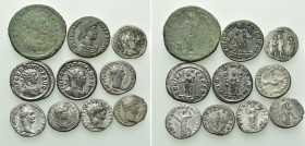 10 Roman Coins