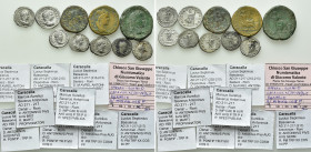 10 Roman Coins of Caracalla