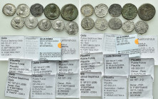 10 Roman Coins of Plautilla, Geta and Julia Domna