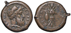 SICILIA Siracusa - Età di Timoleonte (344-335 a.C.) Testa laureata di Zeus Eleutherios a d. - R/ Fulmini e chicco di grano - CNS II, 71; SNG ANS 472-6...