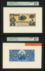 Bolivia Banco Potosi 5 Bolivianos ND (1887) Pick S222fp; S222bp Front And Back Proofs PMG Superb Gem Unc 67 EPQ. 

HID09801242017