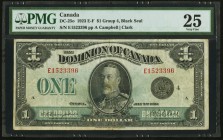 Canada Dominion of Canada $1 1923 DC-25o PMG Very Fine 25. 

HID09801242017