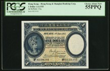 Hong Kong Hongkong & Shanghai Banking Corp. 1 Dollar 1.6.1935 Pick 172c PCGS Choice About New 55PPQ. 

HID09801242017