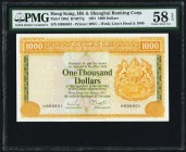 Hong Kong Hongkong & Shanghai Banking Corp. 1000 Dollars 1981 Pick 190d KNB77 PMG Choice About Unc 58 EPQ. 

HID09801242017