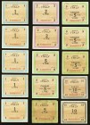Twenty Examples of Allied Military Currency from Italy. Very Good to About Uncirculated. 

HID09801242017