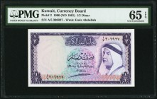 Kuwait Kuwait Currency Board 1/2 Dinar 1960 (ND 1961) Pick 2 PMG Gem Uncirculated 65 EPQ. 

HID09801242017