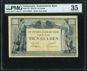 Netherlands Nederlandsche Bank 10 Gulden 20.10.1921 Pick 35 PMG Choice Very Fine 35. 

HID09801242017