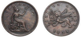 Greece, Ionian Islands. British Administration, 1809-1863. Lepton, 1851, 1.88g (KM34).

Good extremely fine.

From the “Cypriot” Collector.