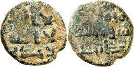Gobernadores. Moneda de Ifrikiya contemporánea. Acuñaciones norteafricanas de este período. Tandjah (Tánger). Felús. (Walker Ox.7, página 271). 4,68 g...