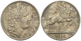 Albania - Zog I (1928-1939) - 1 Lek 1931 - Mint: Londra - Ni - RARA - KM#5

BB+

SPEDIZIONE SOLO IN ITALIA - SHIPPING ONLY IN ITALY