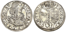 Austria - Contea del Tirolo (Stati federali Austriaci)- Sigismund Franz (1663-1665) - 3 Kreuzers 1663 - Ag .414 - gr. 1,6 - KM#1209

SPL

SPEDIZIO...