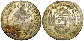 Austria - Principe vescovile di Salisburgo (Stati Austriaci) - Max Gandolf von Kuenburg (1668-1687) - 15 Kreuzer - Ag - gr. 6,29 - KM#230

SPL+

S...